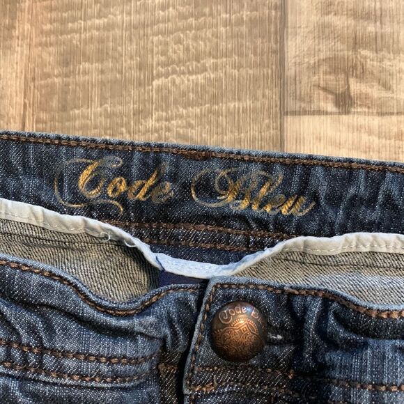 CODE BLEU -Brigitte style  STUDDED POCKET‎ jeans- size 12 - Picture 11 of 16